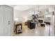 Cozy living room with a fireplace and a seating arrangement at 1114 W Windjammer Dr, Gilbert, AZ 85233