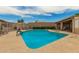 Bright and inviting community pool with lounge chairs for relaxation and sunbathing at 1217 N Miller Rd # 32, Scottsdale, AZ 85257
