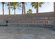 Stone sign for Copper Canyon Ranch surrounded by lush landscaping at 14556 W Shaw Butte Dr, Surprise, AZ 85379