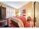 Cozy bedroom with neutral walls, carpeted floor, and built in closet with sliding doors at 17225 N 51St Dr, Glendale, AZ 85308