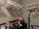 Spacious closet with organized shelving and hanging space for clothes and accessories at 20376 N Coronado Way, Surprise, AZ 85374