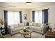 Inviting living room featuring a comfortable sectional sofa and abundant natural light from large windows at 227 N Morris --, Mesa, AZ 85201