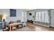 Playroom featuring storage and natural lighting at 2302 E Paraiso Dr, Phoenix, AZ 85024