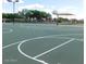 Well-maintained basketball court in a great recreational area at 291 E Canyon Rock Rd, San Tan Valley, AZ 85143