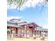 Inviting clubhouse with stone accents and covered walkways with excellent curb appeal at 291 E Canyon Rock Rd, San Tan Valley, AZ 85143