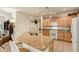 Modern kitchen featuring stainless steel appliances, light wood cabinetry, and a center island at 3038 W Trapanotto Rd, Phoenix, AZ 85086