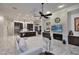 Open-concept living room flows seamlessly into the kitchen and dining area, ideal for entertaining at 30600 N Pima Rd # 81, Scottsdale, AZ 85266