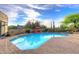 Outdoor pool with inviting patio, landscape and comfortable seating, perfect for relaxing at 30600 N Pima Rd # 81, Scottsdale, AZ 85266