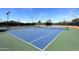Outdoor tennis court in a community with professional surface and lighting at 30600 N Pima Rd # 81, Scottsdale, AZ 85266