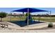 Community playground with climbing equipment, and shade at 3284 E Sandy Way, Gilbert, AZ 85297