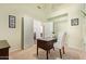 Bright office space with a desk, and ample natural light, creating an inspiring work-from-home atmosphere at 4584 W Detroit St, Chandler, AZ 85226