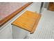 Vintage tile countertop with small wooden pull-out board at 512 W Roma Ave, Phoenix, AZ 85013