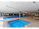 Bright indoor pool with adjoining fitness center and large windows at 7117 E Rancho Vista Dr # 2003, Scottsdale, AZ 85251