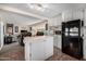 Open kitchen design flowing into the living spaces, ideal for socializing while cooking and prepping meals at 7302 E Baseline Rd, Mesa, AZ 85209