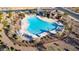 Aerial view of the community pool at 10912 E Tiburon Ave, Mesa, AZ 85212