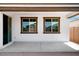 Covered patio with concrete flooring and view to backyard at 10912 E Tiburon Ave, Mesa, AZ 85212