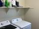 Laundry room featuring a washing machine and dryer at 1718 S 82Nd Way, Mesa, AZ 85209