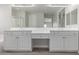 Bathroom with double vanity and lots of cabinet space at 18868 E Canary Way, Queen Creek, AZ 85142