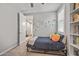 Cozy bedroom with neutral walls, carpet, and closet, offering relaxation at 22491 E Mewes Rd, Queen Creek, AZ 85142