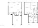 Detailed floor plan showcasing the layout of the entire two-story home at 25038 N 40Th Ave, Phoenix, AZ 85083