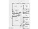 Layout featuring a spacious great room, kitchen with island, primary suite, and a 2-car garage at 25177 N 167Th Ave, Surprise, AZ 85387