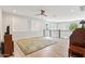 Upstairs loft area with modern railing and wood floors create a welcoming and cozy space at 2942 E Appaloosa Rd, Gilbert, AZ 85296