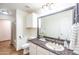Clean bathroom with a vanity, framed mirror, and a shower/tub combination at 33105 N Double Bar Rd, San Tan Valley, AZ 85144