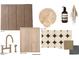 Laundry room with warm, neutral color pallete and modern fixtures at 4729 E Arcadia Ln, Phoenix, AZ 85018