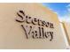Close up of the Stetson Valley neighborhood sign at 5443 W Hobby Horse Dr, Phoenix, AZ 85083