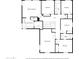Floorplan of the second story featuring bedrooms, bonus room and bathrooms at 6172 W Kerry Ln, Glendale, AZ 85308