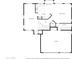 Layout of the first floor including living room, kitchen, dining area and garage at 6172 W Kerry Ln, Glendale, AZ 85308