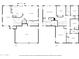 Floorplans of both stories of the home. One side is the first floor and the other the second at 6172 W Kerry Ln, Glendale, AZ 85308
