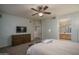 Main bedroom showcasing bedroom, walk in closet, and ensuite bathroom at 6172 W Kerry Ln, Glendale, AZ 85308