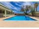 This pool features a diving board, and plenty of room to swim at 7126 N 29Th Dr, Phoenix, AZ 85051