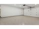 Spacious garage with an epoxy floor and plenty of room for parking and storage at 7823 N Via Del Mundo --, Scottsdale, AZ 85258