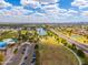 An aerial view of a well-maintained park with a lake, sports fields, and recreational areas at 7911 E San Miguel Ave # 3, Scottsdale, AZ 85250