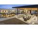 Stunning backyard features a pool, fire pit, and modern outdoor seating area, perfect for entertaining at 8520 E Cactus Wren Rd, Scottsdale, AZ 85250