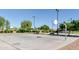 Community basketball court on a sunny day at 1141 W Stephanie Ln, San Tan Valley, AZ 85143