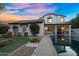Beautiful backyard featuring a pool, patio and low maintenance landscaping at 13131 N 153Rd Ave, Surprise, AZ 85379