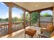 Charming balcony with comfortable seating and scenic views, perfect for enjoying morning coffee or evening sunsets at 13131 N 153Rd Ave, Surprise, AZ 85379
