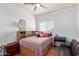 Bedroom with a window, a closet, and a desk at 1560 E Flint St, Chandler, AZ 85225