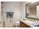 Well-maintained bathroom with granite countertop and neutral color scheme at 15774 W Indianola Dr # Six, Goodyear, AZ 85395