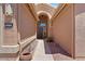 View of the walkway and entrance to this well-maintained single Gathering home at 15774 W Indianola Dr # Six, Goodyear, AZ 85395