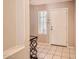 Inviting entryway featuring tiled floors and a neutral color palette, leading to the rest of the home at 17323 E Teal Dr, Fountain Hills, AZ 85268