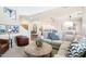 Bright living room with neutral tones, cozy seating, and stylish decor creating a welcoming space at 19475 N Grayhawk Dr # 1128, Scottsdale, AZ 85255