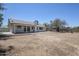 Wide view of the backyard and the back of the house at 2338 E Folley St, Chandler, AZ 85225