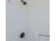 Shower has a black shower head and faucet; it also has a shower handle at 2338 E Folley St, Chandler, AZ 85225