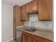 Charming kitchen with stainless steel appliances, granite countertops and wooden cabinets at 3600 N Hayden Rd # 2816, Scottsdale, AZ 85251