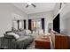Bright living room featuring a plush sofa, accent chair, and stylish decor at 3600 N Hayden Rd # 2816, Scottsdale, AZ 85251