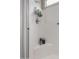Stand up shower with built in shelving at 3600 N Hayden Rd # 2816, Scottsdale, AZ 85251